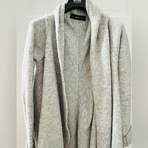 Zara Gray cardigan size L